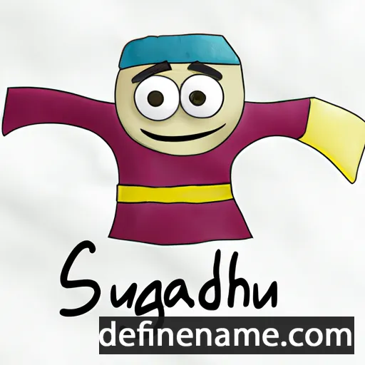 Sandugash cartoon