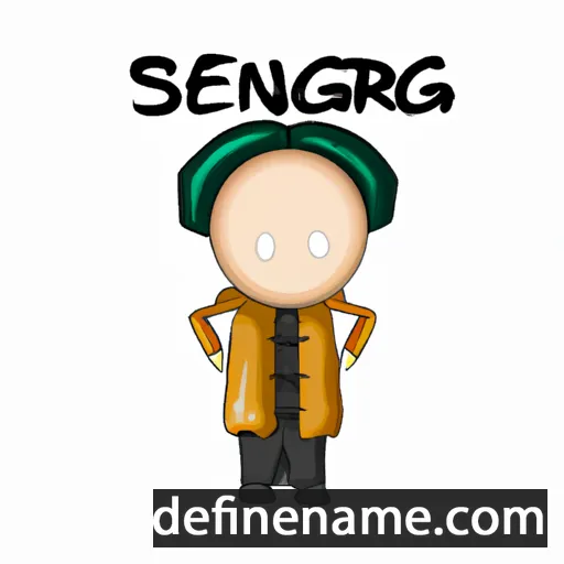 Sangiang Serri cartoon