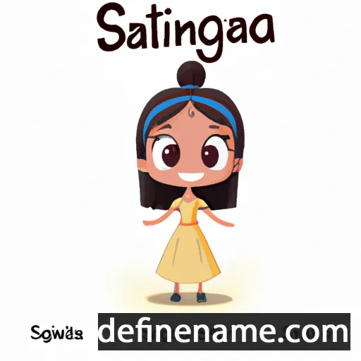 Sangita cartoon