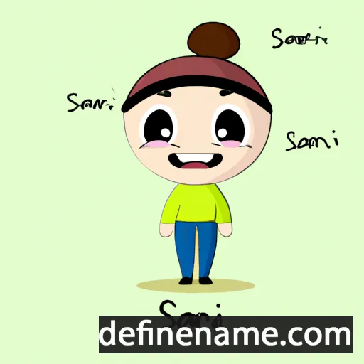 Sanii cartoon