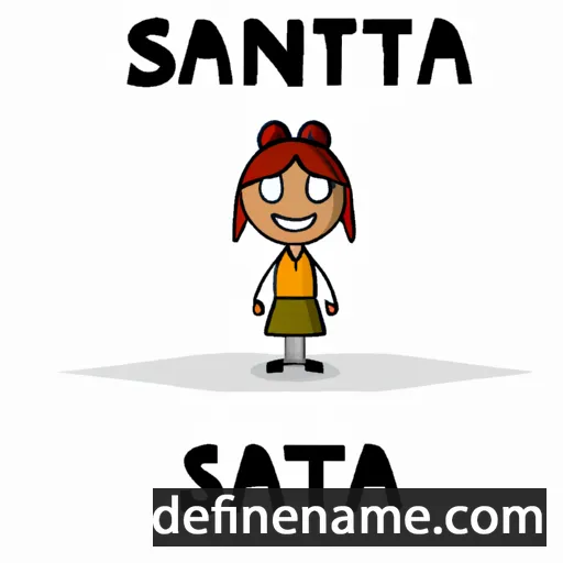 Sanita cartoon