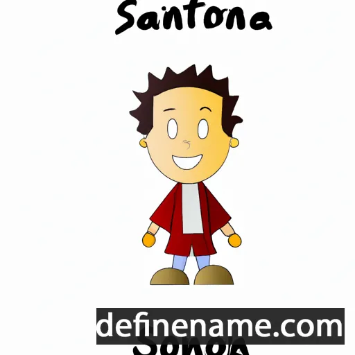 Sanjona cartoon