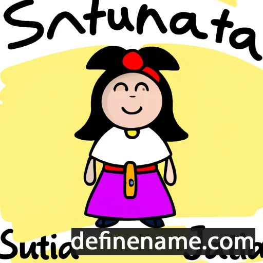 Sanjuanita cartoon