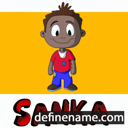 Sanka cartoon