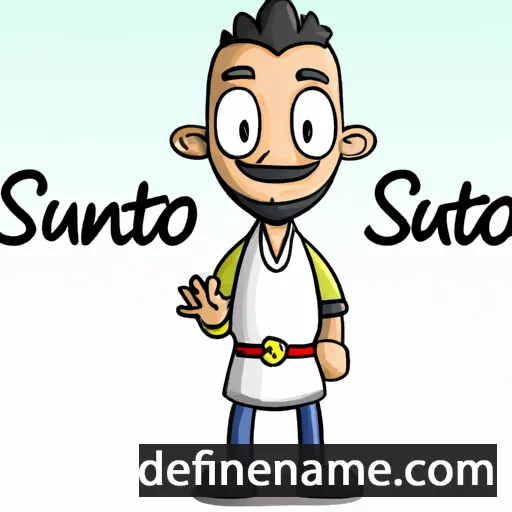 Santuccio cartoon