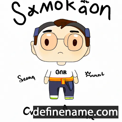 Saowakon cartoon