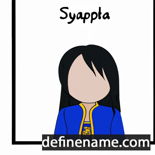 Saphalya cartoon