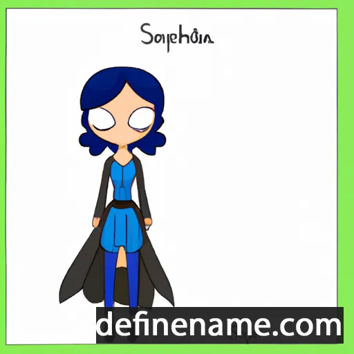 Sapheria cartoon