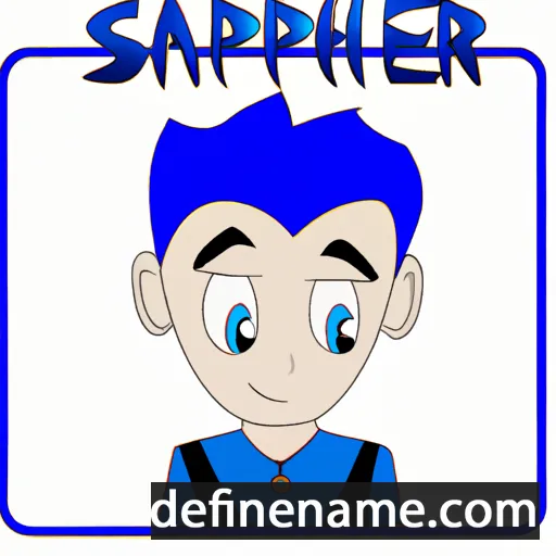 Saphir cartoon