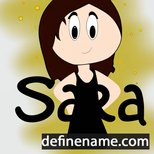 Sāra cartoon