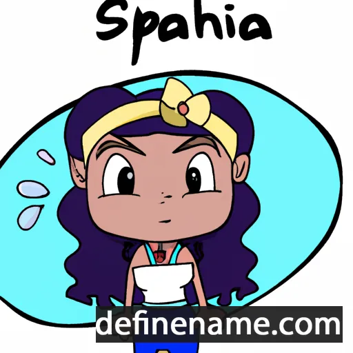 Sapphia cartoon