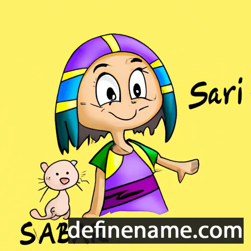 Sarabi cartoon