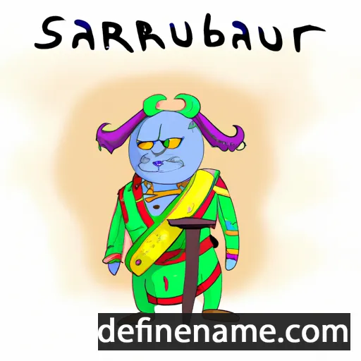 Sarbaturi cartoon