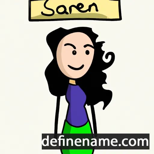 Sareen cartoon