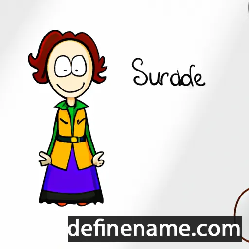 Saretrude cartoon