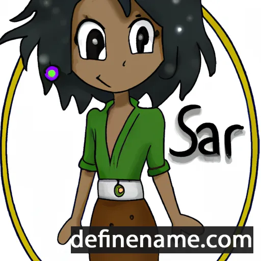 Saria cartoon