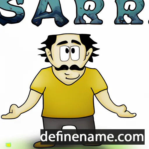 Sarif cartoon