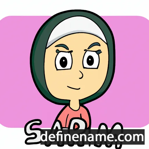 Sarimah cartoon