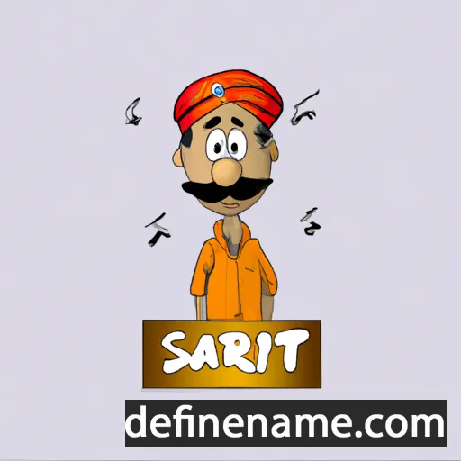 Sarjit cartoon