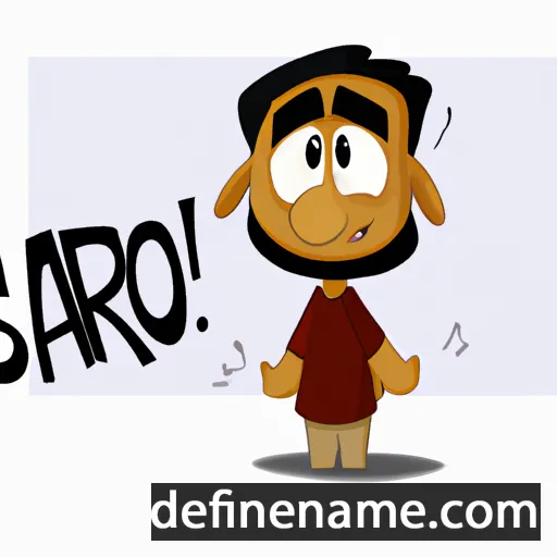 Saro cartoon