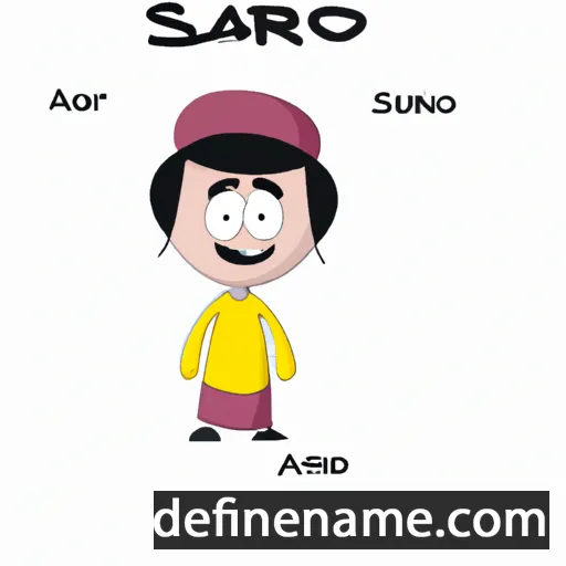 Saroj cartoon