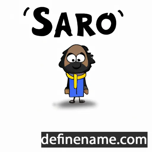 Saroo cartoon