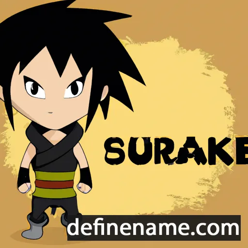 Sasuke cartoon