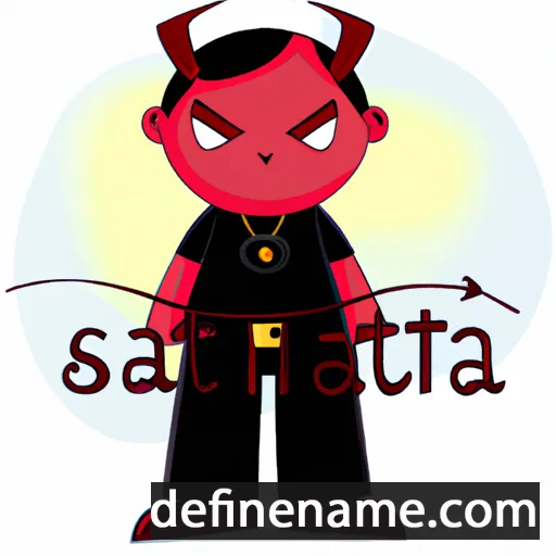 Satanas cartoon