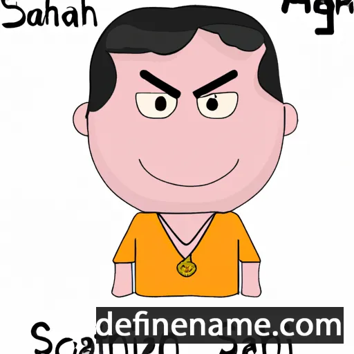 Sathian cartoon