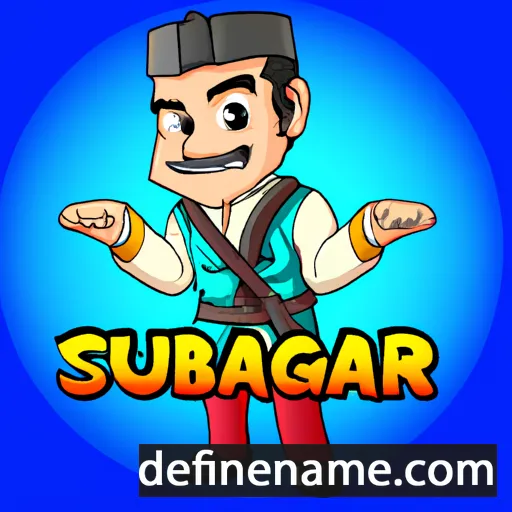 Saubarag cartoon