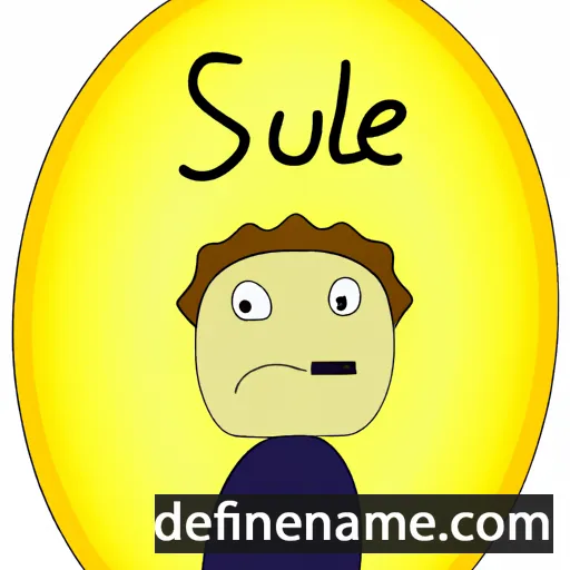 cartoon of the name Saule