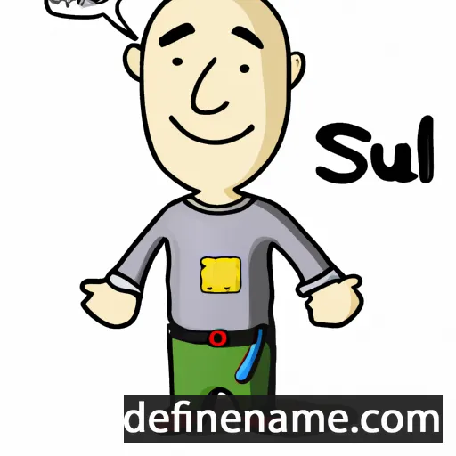 Saulf cartoon