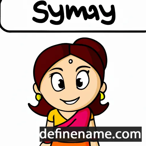 Saumya cartoon