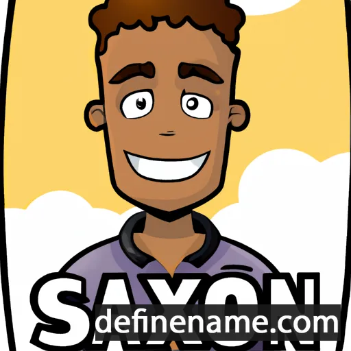 Saxton cartoon