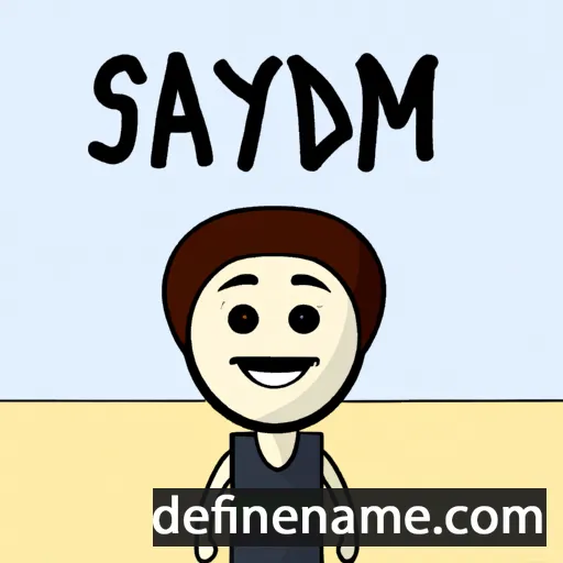 Saydam cartoon