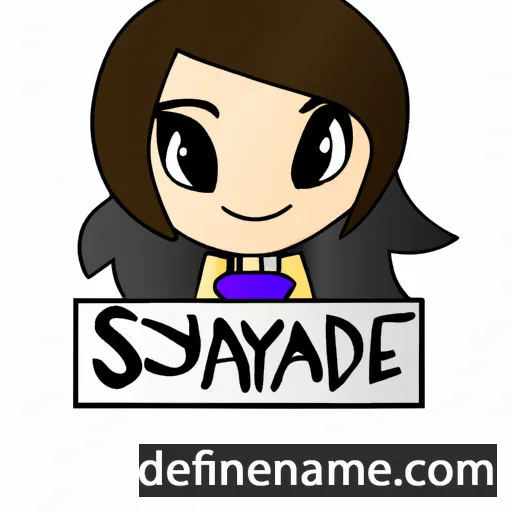 Sayde cartoon