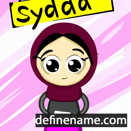 Saydiina cartoon