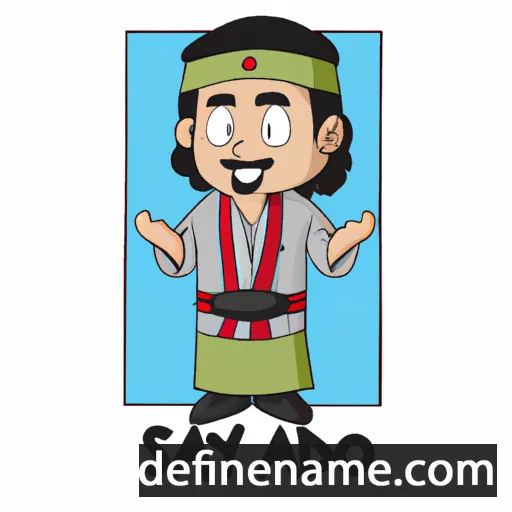 Sayid cartoon