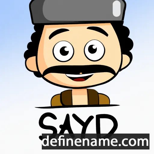 Sayidat cartoon