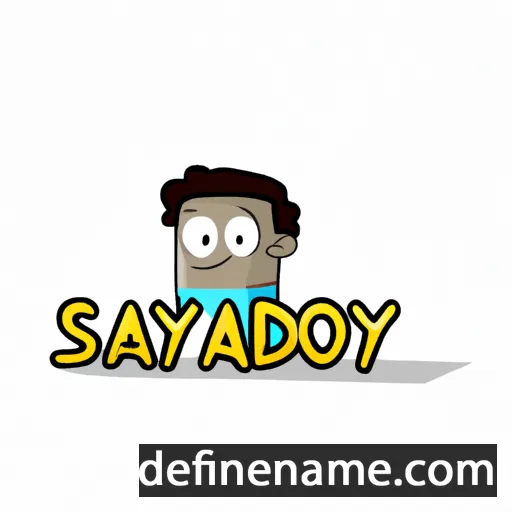 Sayidoy cartoon