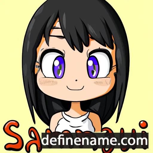 Sayumi cartoon