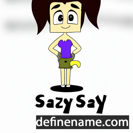 Sazzy cartoon