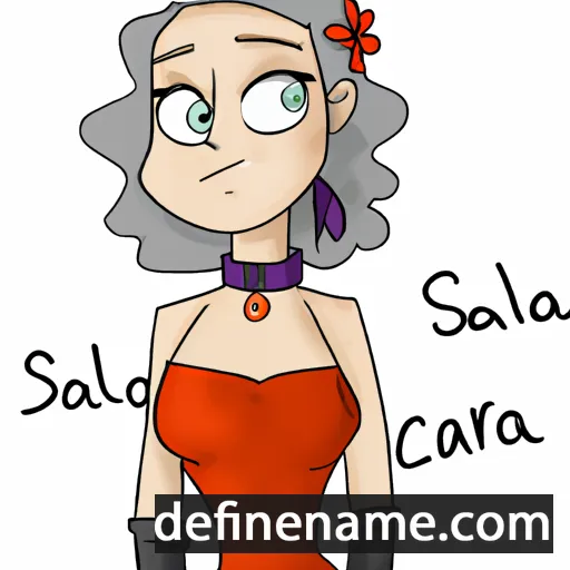 Scarla cartoon