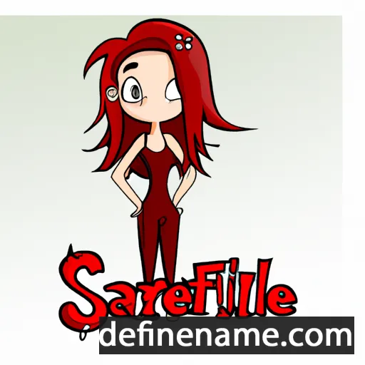 Scarleth cartoon