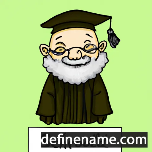 Scholar cartoon