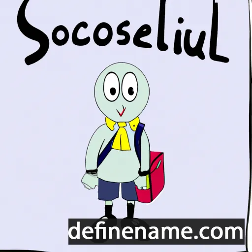 Scolastique cartoon