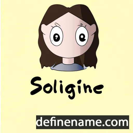 Ségolaine cartoon