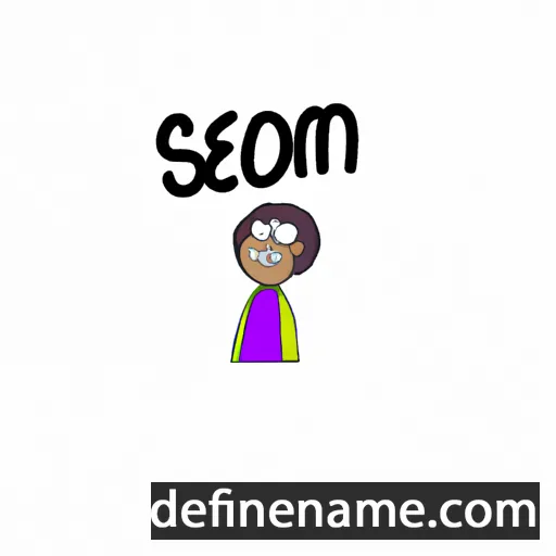 Sélom cartoon