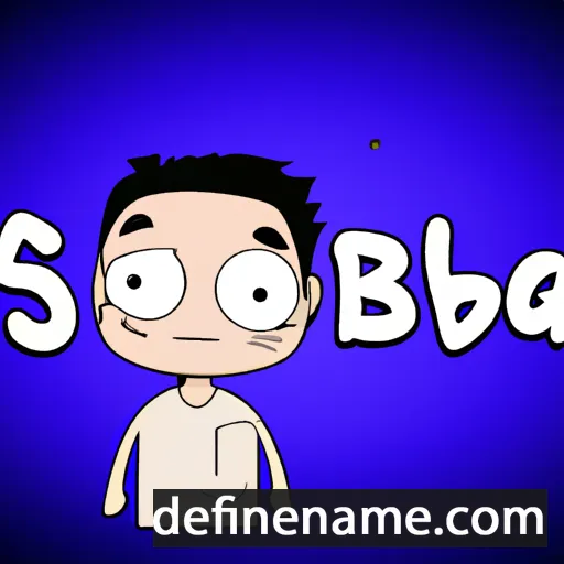 cartoon of the name Seba