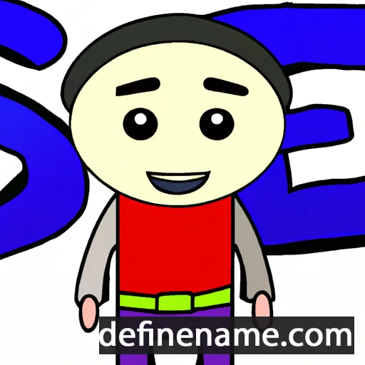 cartoon of the name Seba